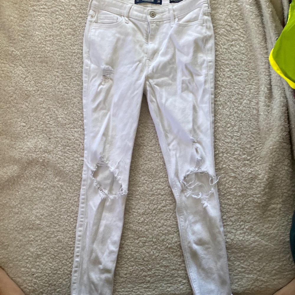 Hollister girl, high-rise, super skinny crop jeans size 1 R w26 L26